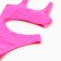 Swimsuit Women's Assigned monophonic minku color fuchsia, size 48
