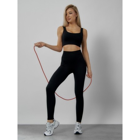 Sports suit female, size 42, black color-8