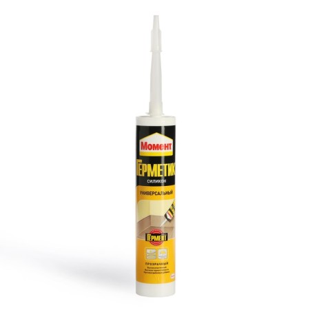 Sealant moment, silicone, universal, transparent, 280 ml-2