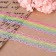 Capricon lace "Tender Rainbow", 28 mm × 10 ± 1 m, color multi -colored No. 2
