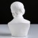 Gypsum figure famous people: Bust Lomonosov, 14.5 x 11 x 21.5 cm