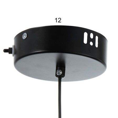 Bayerlux Lamp "Dzeta" LED 24W 3000-6000K Black 18.5x18.5x9 cm-8