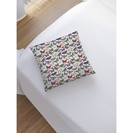 Decorative pillowcase "Flight of butterflies", on a zipper, size 45x45 cm-1