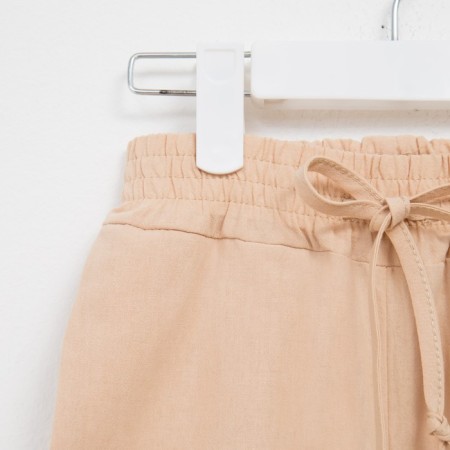 Burmuda shorts Minaku: Cotton Collection Beige color, height 110-5