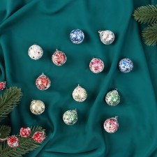 Set of balls plastic D-3 cm, 12 pcs 