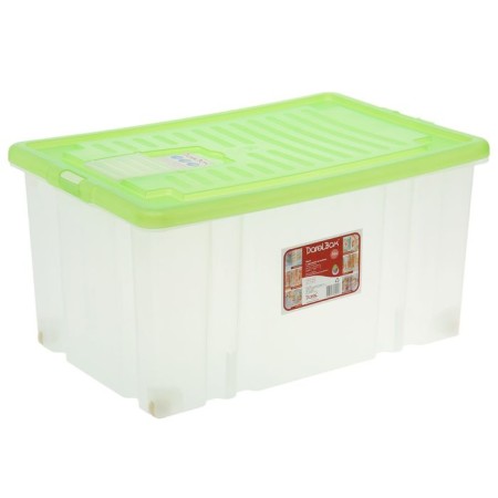 Storage box with Darel-Box lid, 56 l, 60 × 40 × 31 cm, color mix-3