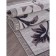 Rectangular carpet Merinos Silver, size 250x400 cm, Gray color