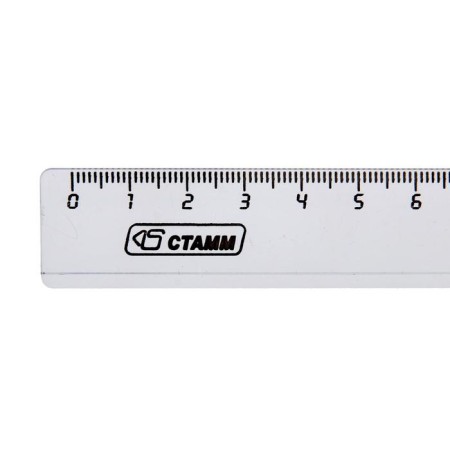 Ruler 16 cm Istanm "Cristal", glossy-2