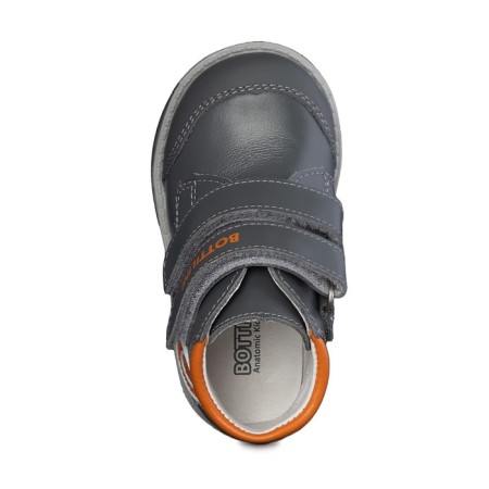 Baby boots, size 20, dark gray color-2