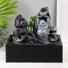 The desktop fountain from the network, the backlight 