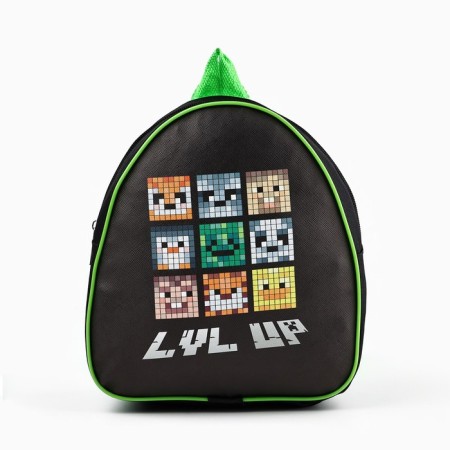 Gift set with a backpack + set of molds for games in the sand "Pixels"-5