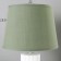 Sicily table lamp E14 40W Green 22x22x37 cm Risalux