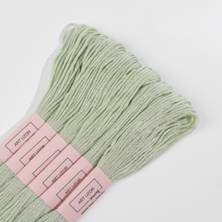 Set of threads Muline No. 3064, 8 ± 1 m, 6 pcs, the color is light gray-2