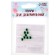 Elose -based eyes, set of 10 pcs., Size 1 pc. - 6 mm, green color