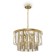 Caustra Freya FR11001PL-08G Viviane, 450x450x800 mm, E14, 8x60W, color gold