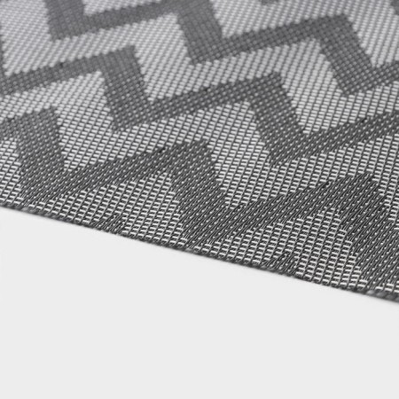 Set of serving napkins on the Magistro table, 4 pcs, 30 × 45 cm, black color-2
