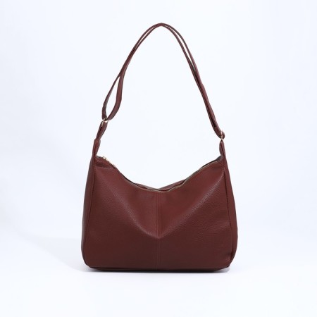 Love bag with lightning, brown color