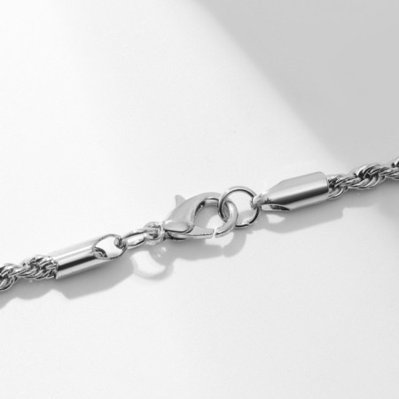 Pendant "Ked" modernity, color in silver, 70 cm-3