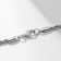Pendant "Ked" modernity, color in silver, 70 cm