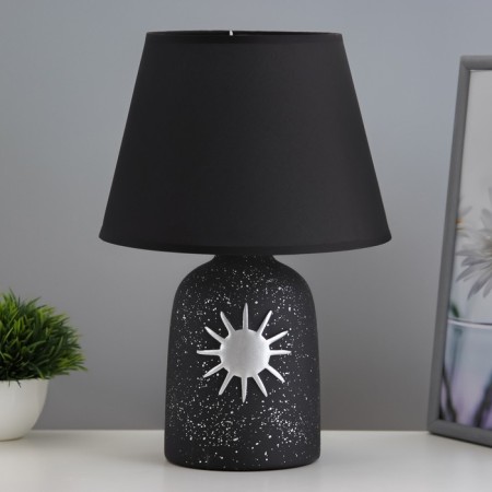 Table lamp "Mirel" E14 40W black 22.5x22.5x34 cm Risalux