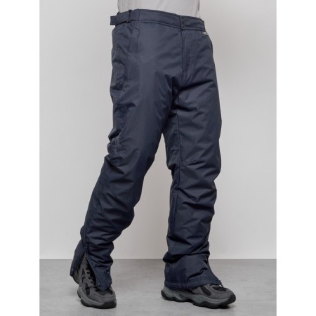 Semi-combinezone ski insulated male winter, size 48, dark blue color-8