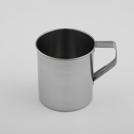 A stainless steel mug of the India, 280 ml, d = 7.4 cm-3