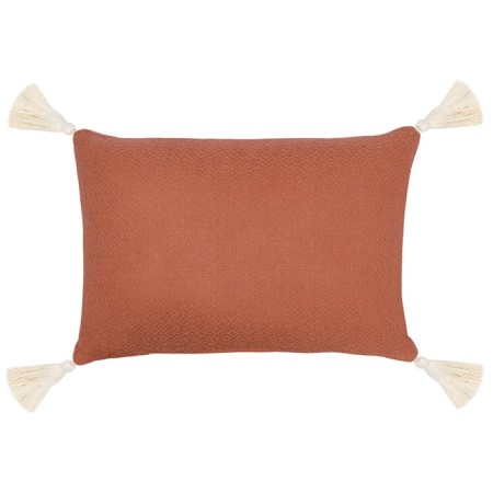 Decorative pillow with embroidery Braids Ethnic, size, 30x45 cm-2