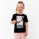 Children's T-shirt "Minnie" Minnie Mouse, height 122-128, black color