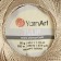 Yarn "Tulip" 100% microfiber 250m/50g (428 gold)