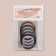 Adhesive tape for decor, 5 pcs, 1 mm, 18 m, multi -colored