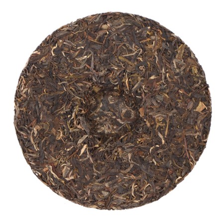 Chinese Green Tea "Shen Puer Laobanzhan", Maenhai County, 2021, Damn, 357 g-2
