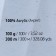 Elite yarn 100% acrylic 300m/100g (856 iceberg)