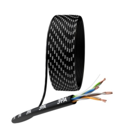Cable twisted pair era Simple U/UTP 4x2x24AWG CAT5E CU PE OUTDOOR 305 m