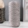 Knitting cord 100% polyester 1mm 200m/75 ± 10g (14-light-gray)