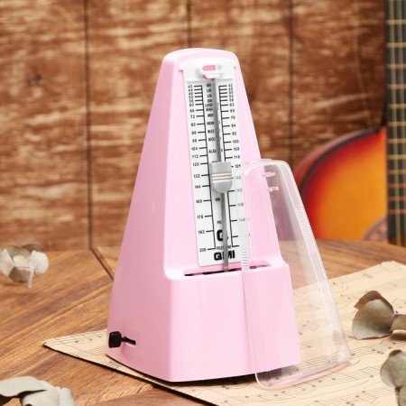 Mechanical GLEAM metronone, pink, 40-408 beats per minute, 21 x 10 x 12 cm,-1