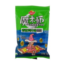 Magician chips made of fried noodles with the taste of chicken and onion 20 gr.