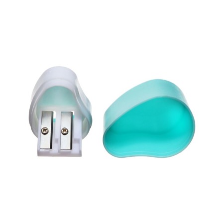 Double "Pastel" sharpener, with a container, mix-2
