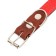 Frontial collar with lining, 57 x 2.5 cm, Osh 35-45 cm, red