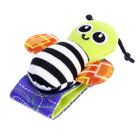 A set of rattles "socks and bracelets", 4 pcs-7