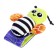 A set of rattles "socks and bracelets", 4 pcs