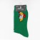Male socks "Mr. Banana", green color, size 39-44