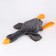 Soft toy "goose", 70 cm, gray color