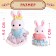 House for animals "Bunny: Big Family" with a set of accessories