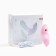 Clital vibrator in panties, with a vacuum-wave stimulant, ARR, ZU USB, pink