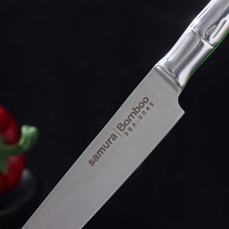 Kitchen knife samura bamboo, blade 20 cm, universal-1