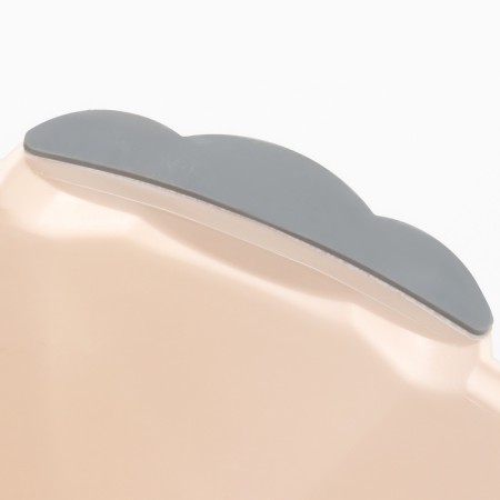 Children's anti -slip “comfort” pot with a lid, a removable bowl, cream color-10