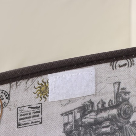 Stellyer box for storage with a lid "Country", 38 × 25 × 25 cm, design mix-2
