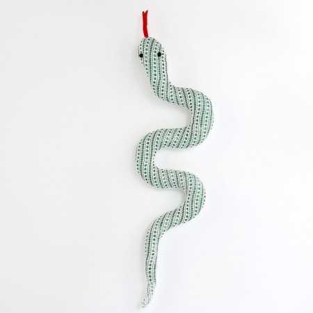 Soft toy "Snake" with print, 40 cm, color mix-4