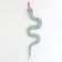 Soft toy "Snake" with print, 40 cm, color mix