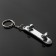 Cartage key keychain, skate